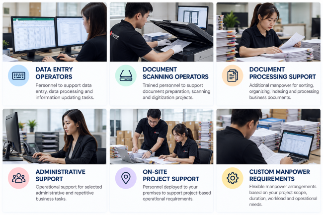type of outsource manpower services